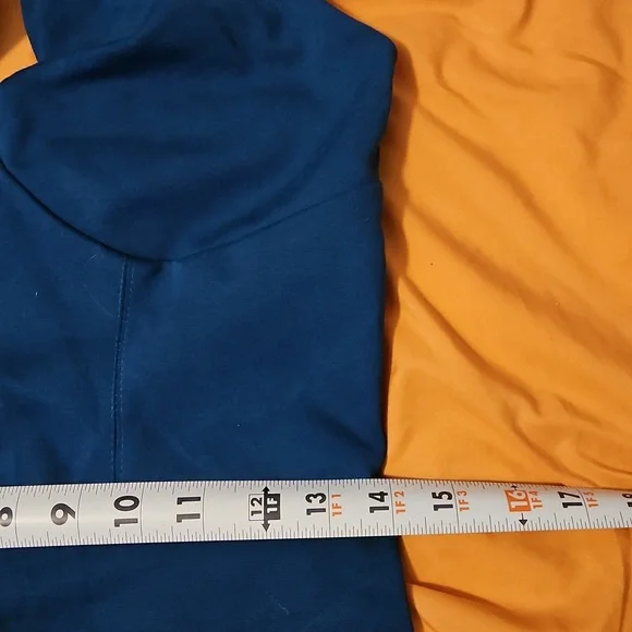 Vixen by Micheline Pitt Teal Goldern Era Dress. - Picture 10 of 15